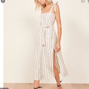 Reformation Linen Elliot Dress